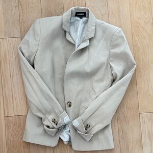 Express Women's Beige Blazer